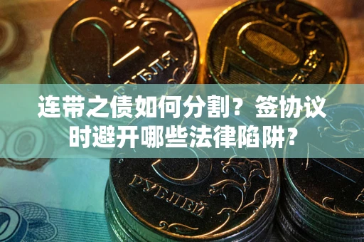 武汉连带之债如何分割？签协议时避开哪些法律陷阱？