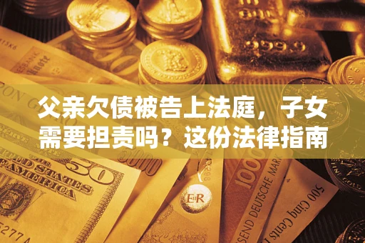 武汉父亲欠债被告上法庭，子女需要担责吗？这份法律指南必须看完
