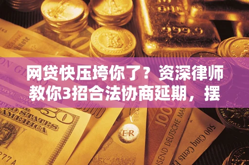 武汉网贷快压垮你了？资深律师教你3招合法协商延期，摆脱暴力催收！