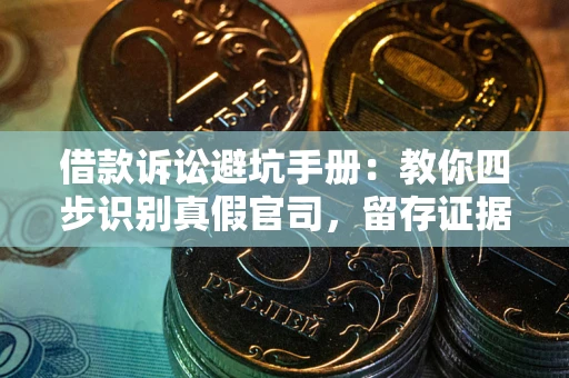 武汉借款诉讼避坑手册：教你四步识别真假官司，留存证据不踩雷