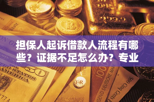武汉担保人起诉借款人流程有哪些？证据不足怎么办？专业律师解答